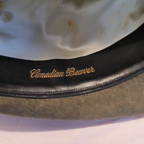 Canadian Beaver Hat size medium - Picture 2 of 3